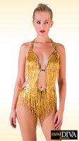 Beaded Fringe Leotard - Diva Singer