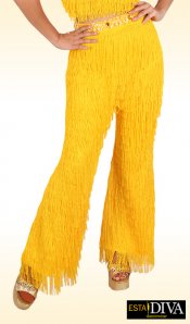 Fringe Pants - Latin Salsa