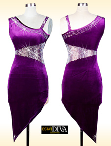 Latin Dance Dress - Velvet Latina