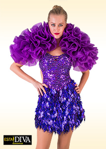 Sequin Organza Costume Set: Viola Star