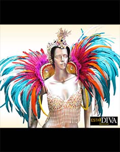 Feather Backpack - Brasila Samba