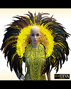 Feather Backpack - Showgirl Star