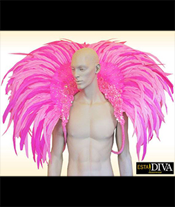 Feather Backpack - Cabaret Star