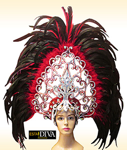 Feather Headdress - Pluma Diva