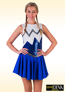 Majorette Dress - Blue Marie