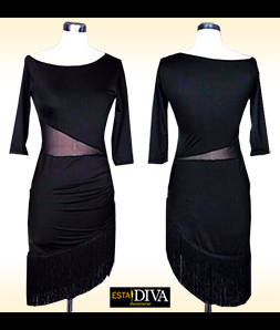 Latin Dance Dress - Latina Nera