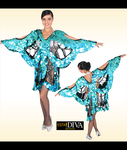 Sequin Wing Dress - Butterfly Diva