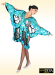 Sequin Wing Dress - Butterfly Diva