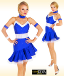 Latin Dress - Azul Vestido