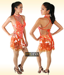 Latin Dance Dress - La Fleur