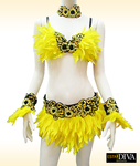 Feather Dress - Samba Plumas