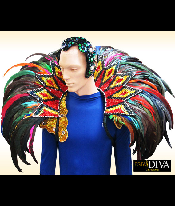 Feather Backpack - Colorido Star