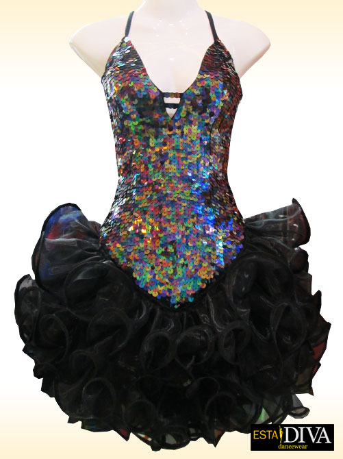 Showgirl Dress -  Garde Black