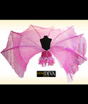 Organza Wing Corset  - Ailette Plissée