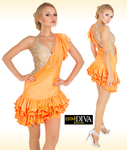 Latin Samba Dress - Albicocca