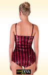 Sequin Leotard - Roja Negra