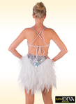 Samba Feather Dress - Vestido Pluma