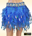 Organza Flame Skirt - Gonnella Frangia