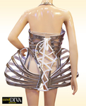 Leather Cage Dress - Robe Cage