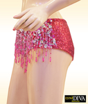 Glitter Beads Hot Pants - Brillo Franja