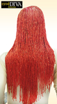 Beaded Fringe Wig - Parrucca Rossa