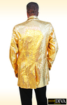 Sequin Sports Coat - La Giacca Paillette Oro