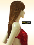 Beaded Fringe Wig - Parrucca Bronzo