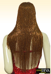 Beaded Fringe Wig - Parrucca Bronzo