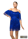 Latin Fringe Dress  - Robe Carmen