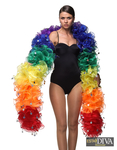 Ruffle Boa - Arco Iris