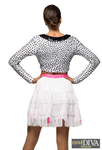 Latin Dance Dress - Abito a Pois