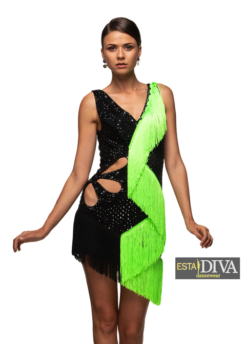 Latin Fringe Dress - Robe Effilée