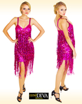 Sequin Fringe Dress - Traje Franja