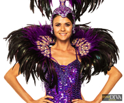 Feather Backpieces - Pluma Lila