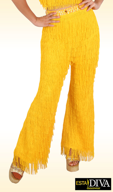 Fringe Pants  - Latin Salsa