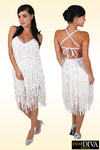 Latin Dress - Sequin Fringe Dream