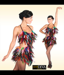 Feather Dress - Pluma Colorida