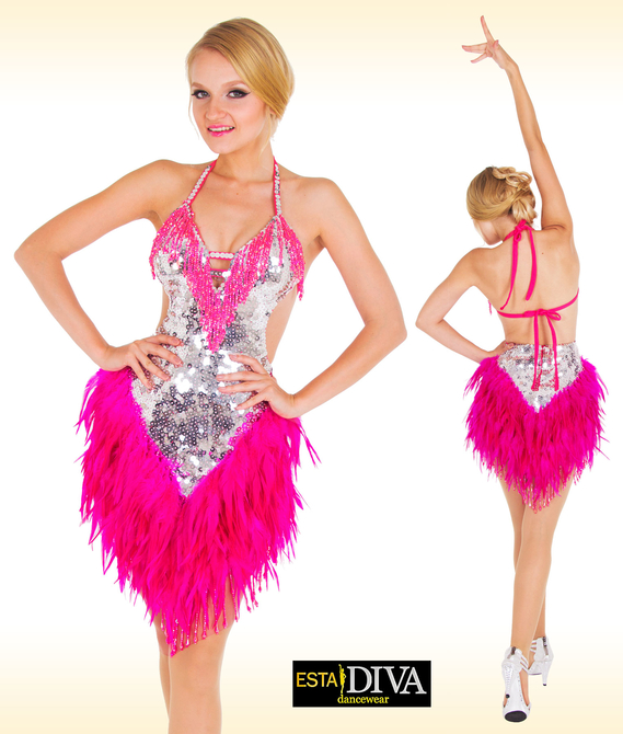 Samba Feather Dress - Pluma Vestido