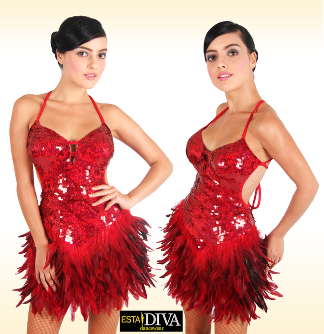 Showgirl Dress - Ave de Vegas