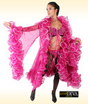 Burlesque Organza Coat - Temptation