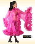 Burlesque Organza Coat - Temptation