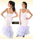 Diva Dress - Cielo Blanco