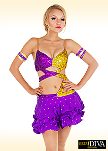 Latin Dance Dress - Muy Avida