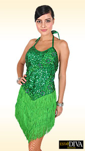 Latin Dance Dress - La Flor