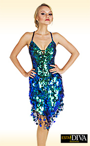 Sequin Dress - Cornetta Verda