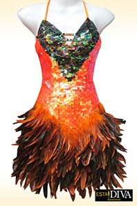 Showgirl Dress - Abito Vegas