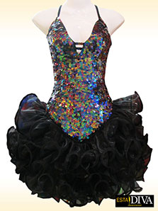 Showgirl Dress - Garde Black